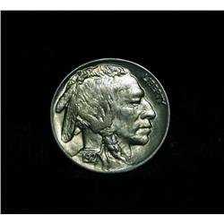 1927-p Buffalo Nickel 5c Grades Gem Uncirculated ms65