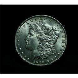 ***RARE  1892-p Morgan Dollar Grades Choice Uncirculated ms64  RARE***