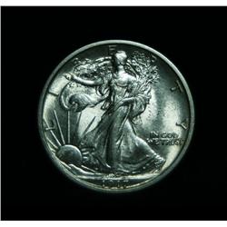 1917-p Walking Liberty Half Dollar 50c Grades choice Uncirculated ms64