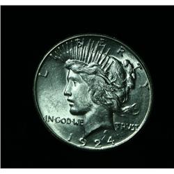 1924-s Peace Dollar Grades Select Uncirculated ms63