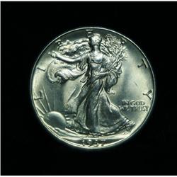 ***RARE  1937-d Walking Liberty Half Dollar 50c Grades Gem Uncirculated ms65   RARE***