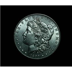 ***RARE  TAILBAR  1890-cc  Morgan Dollar grades ms63/ms64  TOP 100 VAM 4  RARE***
