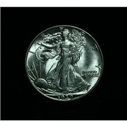1939-d Walking Liberty Half Dollar 50c Grades Gem Uncirculated ms65