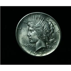 1921-p High Relief Peace Dollar Grades Choice Uncirculated ms64
