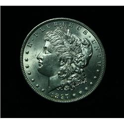 1897-p Morgan Dollar Grades Gem Uncirculated ms65  TOP 100  VAM 6A