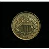 Image 1 : 1864 2 Cent Piece Grades Almost Uncirculated au58
