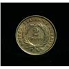 Image 2 : 1864 2 Cent Piece Grades Almost Uncirculated au58