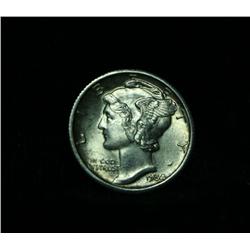 1934-p Liberty Head 'Mercury' Dime 10c Grades Choice Uncirculated ms64 FSB