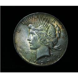 1927-d Peace Dollar $1 Grades Select Uncirculated ms63