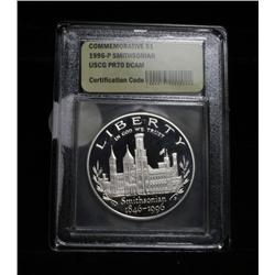 1996-p Proof Smithsonian Commemorative Graded PR70 DCAM