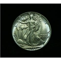 1943-p Walking Liberty Half Dollar Grades Select Uncirculated ms63