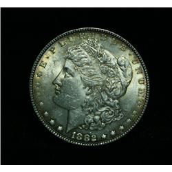 1882-p Morgan Dollar Grades Select Uncirculated ms63+