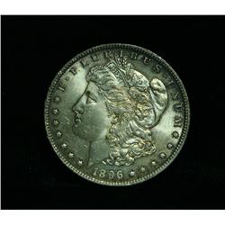 1896-p Morgan Dollar $1 Grades Choice Uncirculated ms64
