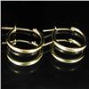1.57ctw 10k Gold Hoop Earrings (JEW-2902)