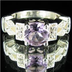 30.10ctw Citrine Sterling Ring (JEW-2855)