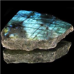 188.05ct Flashy Peacock Color Labradorite Slab (GEM-33646)