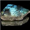Image 1 : 188.05ct Flashy Peacock Color Labradorite Slab (GEM-33646)