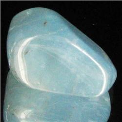 25.2ct Strong Blue Freeform Aquamarine Cabochon (GEM-33710)