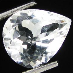 2.86ct Sky Blue Santa Maria Aquamarine Pear (GEM-32876)