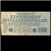 Image 1 : 1923 Germany 100m Mark  Circulated Note (CUR-05851)