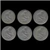 1962-69 Germany 50 Pfg Hi Grade Scarce 6 Pcs (COI-8180)