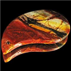 104.55ct Rare Moss Agate Cabochon (GEM-33188)