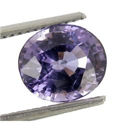 3.12ct Natural Violet Spinel Tanzania Oval (GEM-21357)