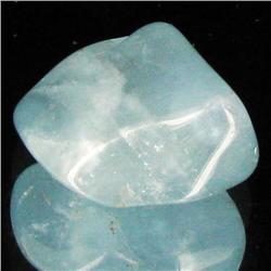 16.72ct Strong Blue Freeform Aquamarine Cabochon (GEM-33733)