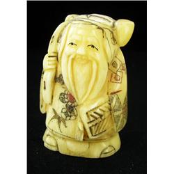 Chinese Handcarved Bone Netsuke (CLB-799)
