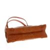 Image 5 : Ladies Brown Crocodile Hide Skin Handbag (ACT-039)