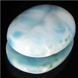 25.15ct Rare Carribean Larimar Cabochon (GEM-31982)