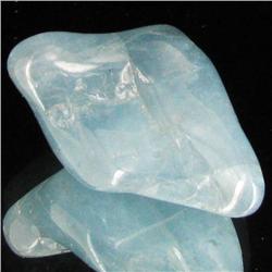 31.55ct Strong Blue Freeform Aquamarine Cabochon (GEM-33732)