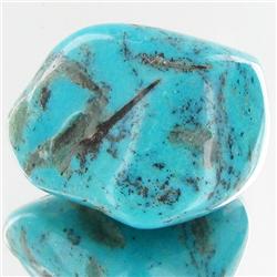 57.15ct Blue Mex. Turquoise Freeform Cabochon (GEM-33843)