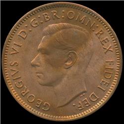 1950 Britian 1/4p MS65/66 (COI-8848)