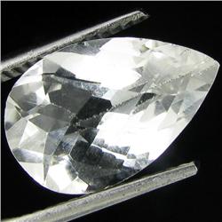 5.90ct Top Clear Santa Maria Aquamarine Pear (GEM-32035)