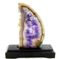 855ct Uruguay Deep Purple Amethyst Crystal Cluster (MIN-000097)