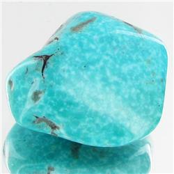 35.15ct Blue Mex. Turquoise Freeform Cabochon (GEM-33852)