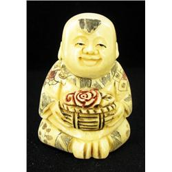 Chinese Handcarved Bone Netsuke (CLB-776)