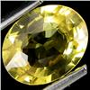 Image 1 : 1.56ct Oval Canary Yellow Natural Sapphire  (GEM-19700)