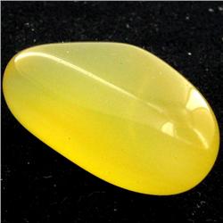 24.95ct Yellow Opal Freeform Cabochon (GEM-34378)