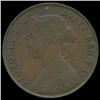 Image 1 : 1861 Victoria Halfpenny Hi Grade (COI-7125)