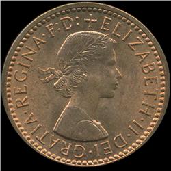 1955 Britian 1/4p MS65 (COI-8862)