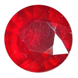 3.45ct Remarkable Round Blood Red Ruby Madagascar (GEM-10735)