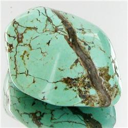 45.65ct Green Turquoise Freeform Cabochon (GEM-33812)