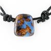 17.61ctw Boulder Opal Choker (JEW-2962)