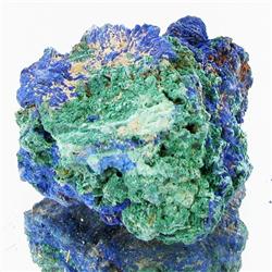 110ct All Azurite Crystal Cluster No Base Material (MIN-000394)