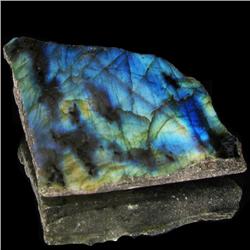 197.35ct Flashy Peacock Color Labradorite Slab (GEM-33656)
