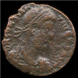 300AD Roman Bronze Coin Higher Grade (COI-9122)