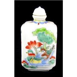 Antique Chinese Porcelain Snuff Bottle (ANT-1501)