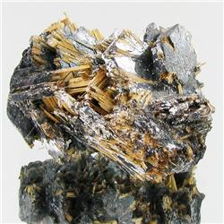 180ct Hematite With Rutile Crystals (MIN-000337)